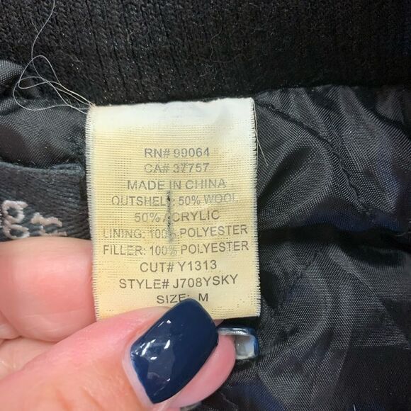 Billabong Vintage Plaid Elbow Patch Jacket sz M - Picture 6 of 6